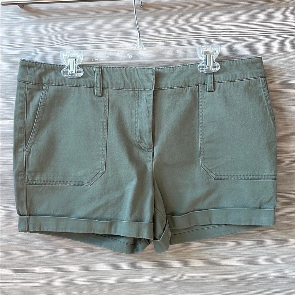 Artisan Ny Green Cargo Shorts Relaxed Fit